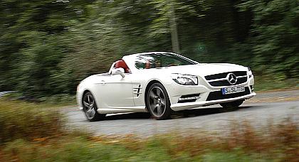 Mercedes SL Roadster 500 BlueEFFICIENCY - Test
