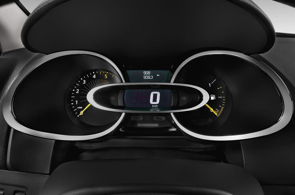 Renault Clio Grandtour (Baujahr 2013) Energy 5 Türen Tacho und Fahrerinstrumente