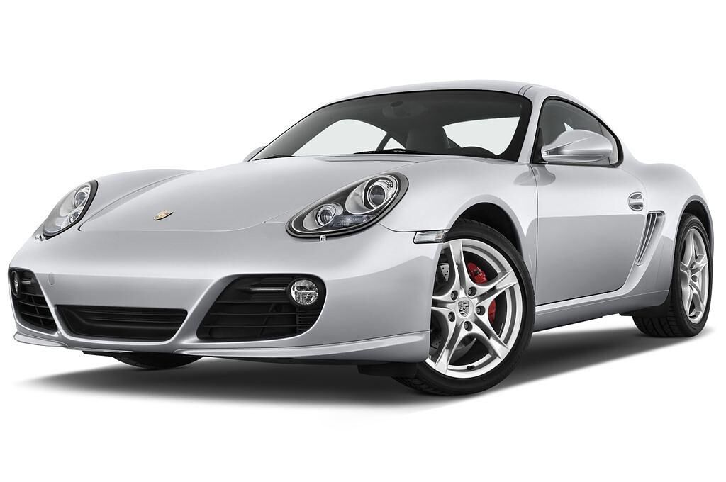 Porsche Cayman (Baujahr 2011) S 3 Türen seitlich vorne mit Felge