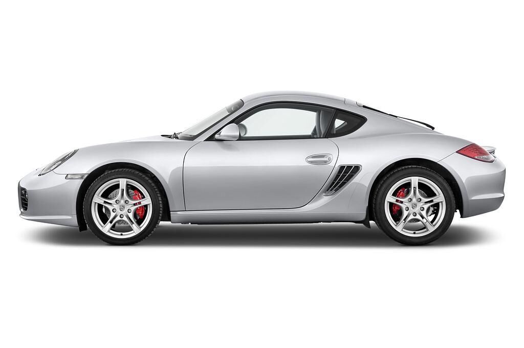 Porsche Cayman (Baujahr 2011) S 3 Türen Seitenansicht