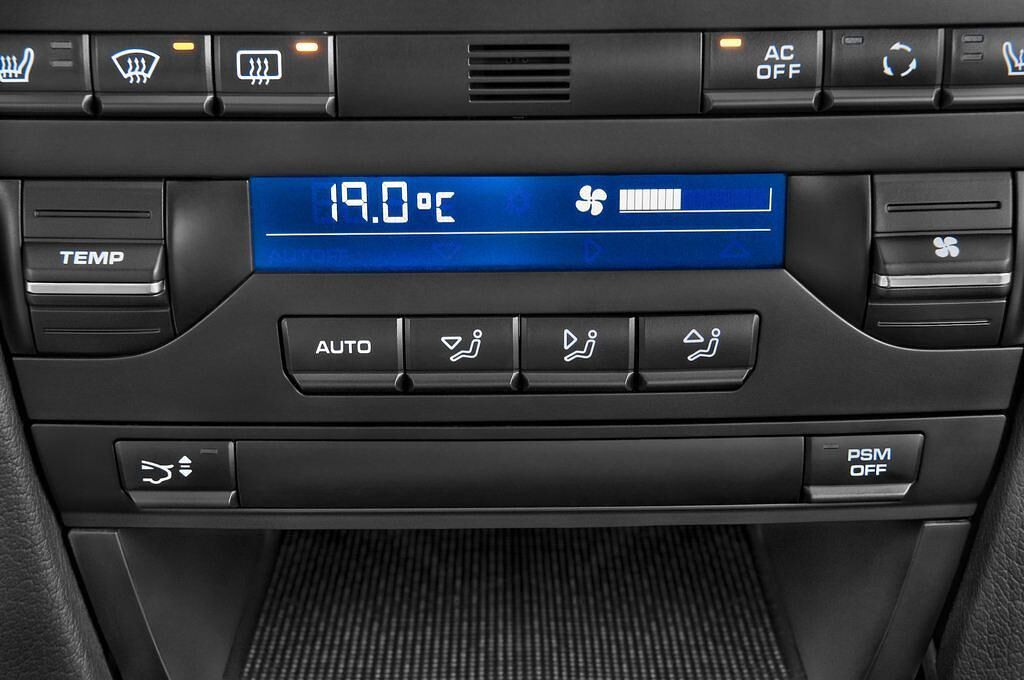 Porsche Cayman (Baujahr 2011) S 3 Türen Temperatur und Klimaanlage