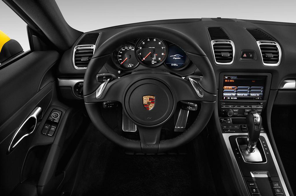 Porsche Cayman (Baujahr 2013) - 3 Türen Lenkrad