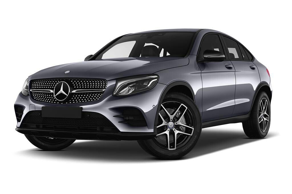 Mercedes GLC Coupe (Baujahr 2017) - 5 Türen seitlich vorne mit Felge