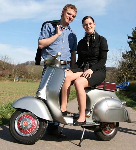 Die Vespa war immer ein Fortbewegungsmittel für die Massen, aber ein besonders elegantes