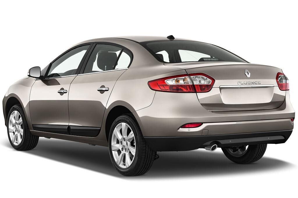 Renault Fluence (Baujahr 2011) Dynamique 4 Türen seitlich hinten