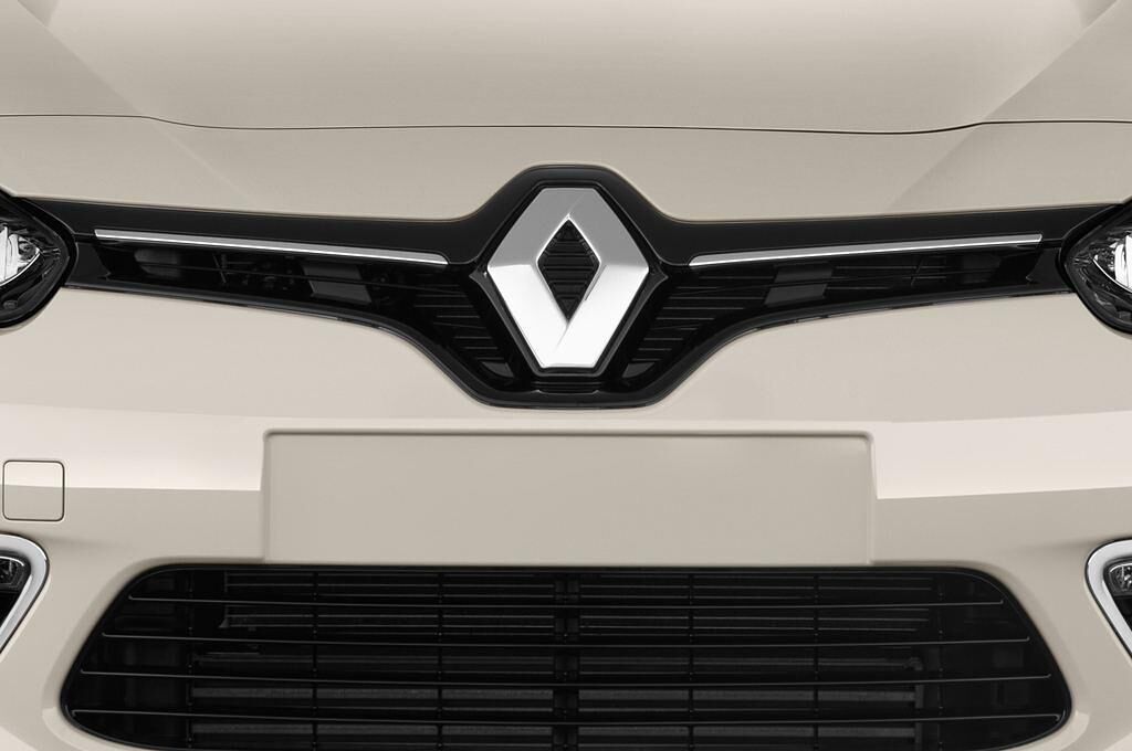 Renault Fluence (Baujahr 2013) Dynamique 4 Türen Kühlergrill und Scheinwerfer