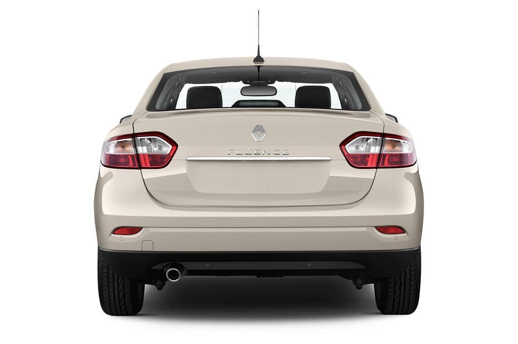 Renault Fluence (Baujahr 2013) Dynamique 4 Türen Heckansicht