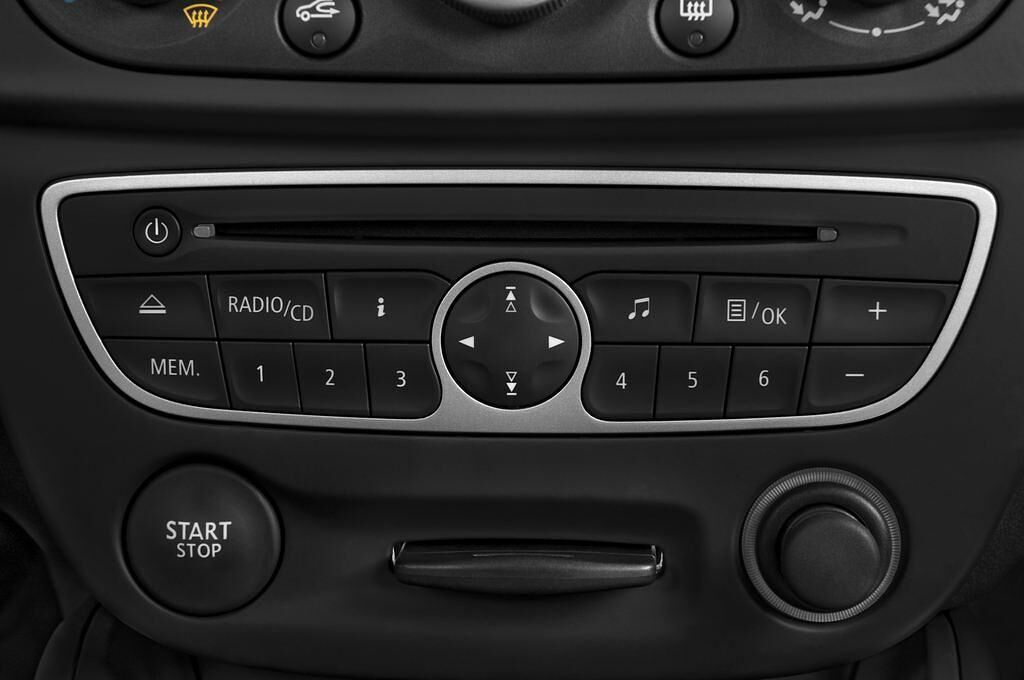 Renault Megane (Baujahr 2010) GT 5 Türen Radio und Infotainmentsystem