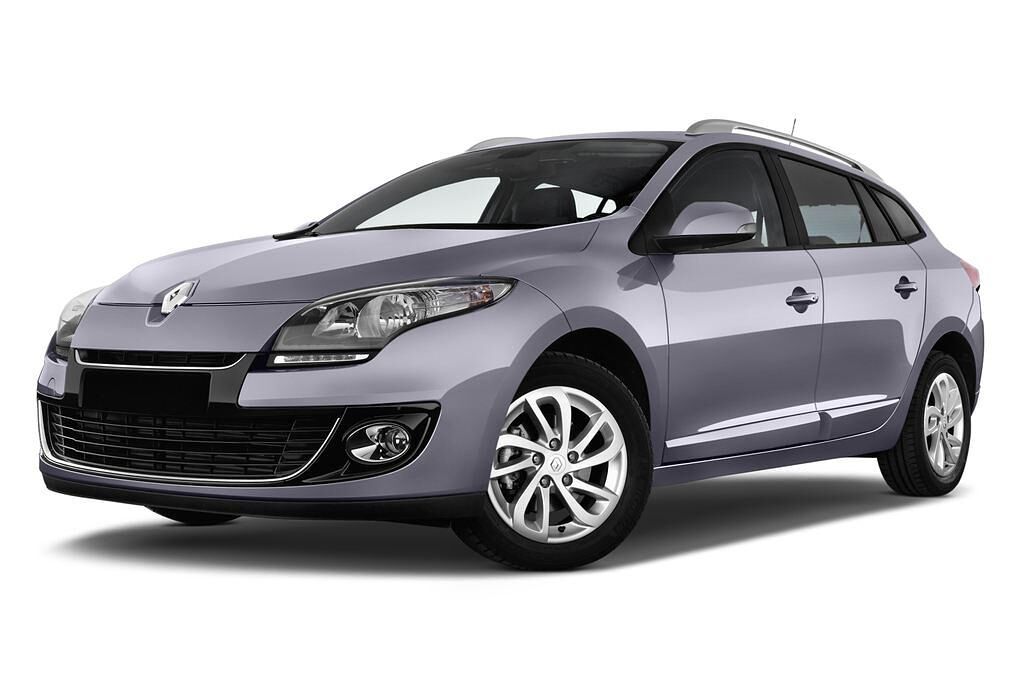 Renault Megane (Baujahr 2012) Dynamique 5 Türen seitlich vorne mit Felge