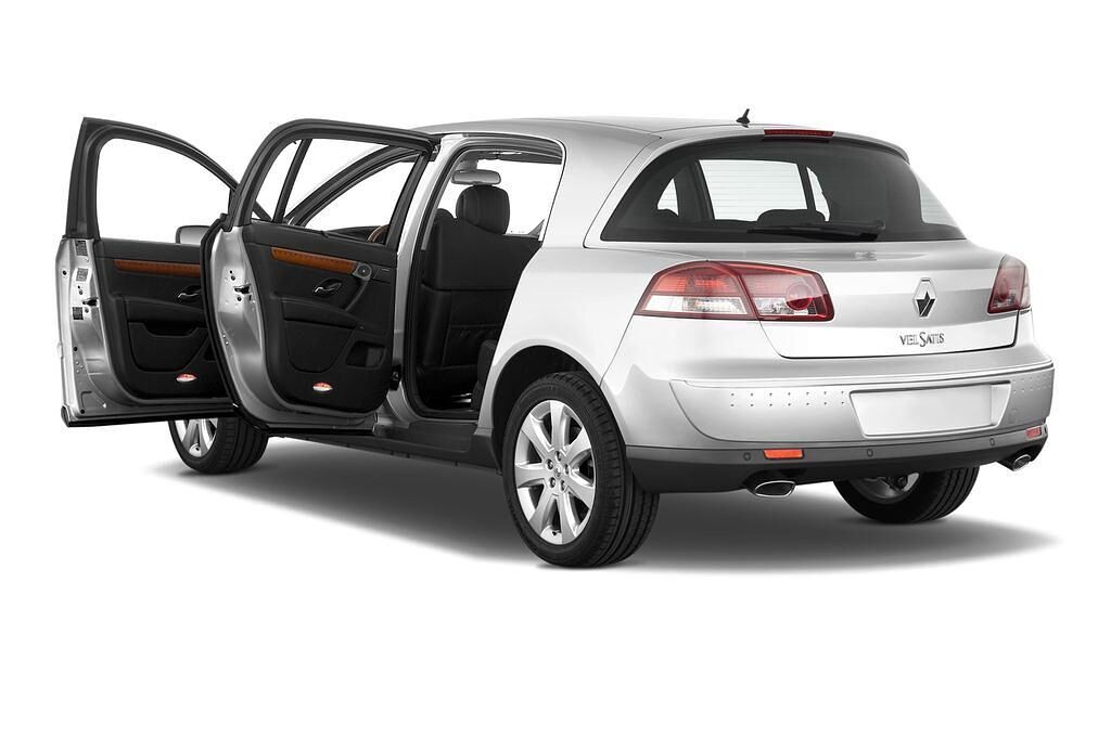 Renault VEL Satis (Baujahr 2009) Carminat 5 Türen Tür geöffnet
