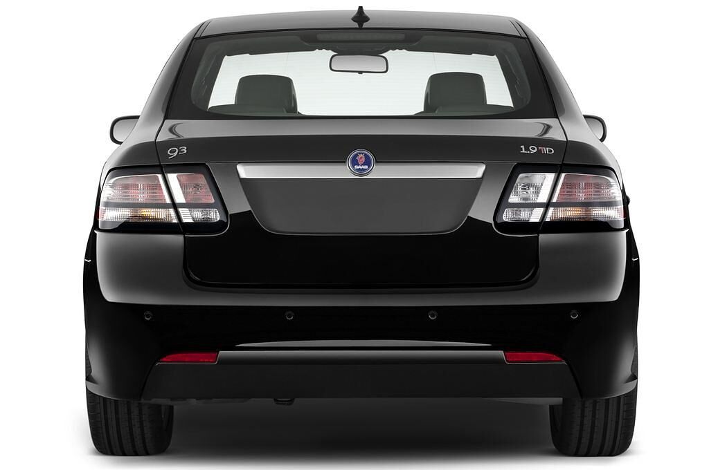 Saab 93 (Baujahr 2010) Vector 4 Türen Heckansicht