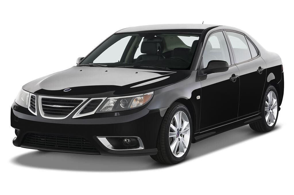 Saab 9-3 Sport Sedan (Baujahr 2010) Aero 4 Türen seitlich vorne