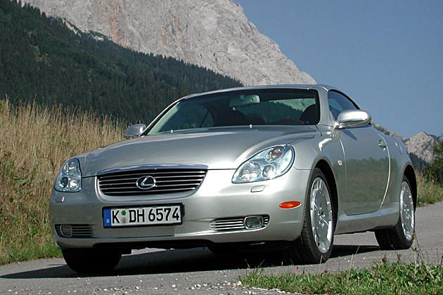 Geschlossen: Der SC430 als Coupé