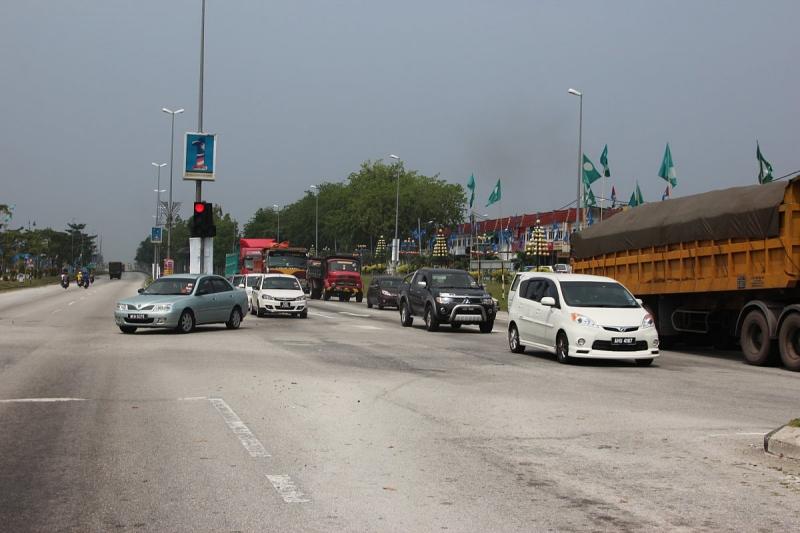 Auf den Straßen von Malaysia