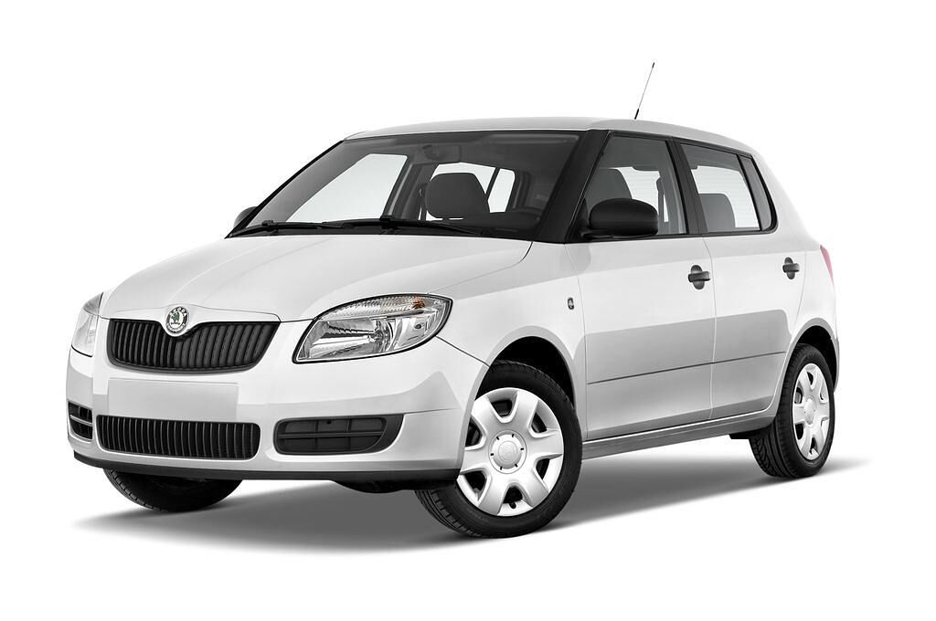 Skoda Fabia (Baujahr 2009) - 5 Türen seitlich vorne mit Felge