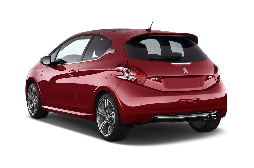 Peugeot 208 (Baujahr 2014) GTI 3 Türen seitlich hinten