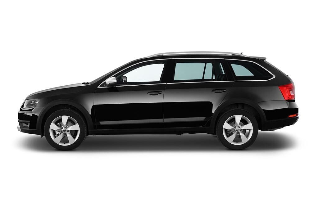 Skoda Octavia (Baujahr 2015) Scout 5 Türen Seitenansicht