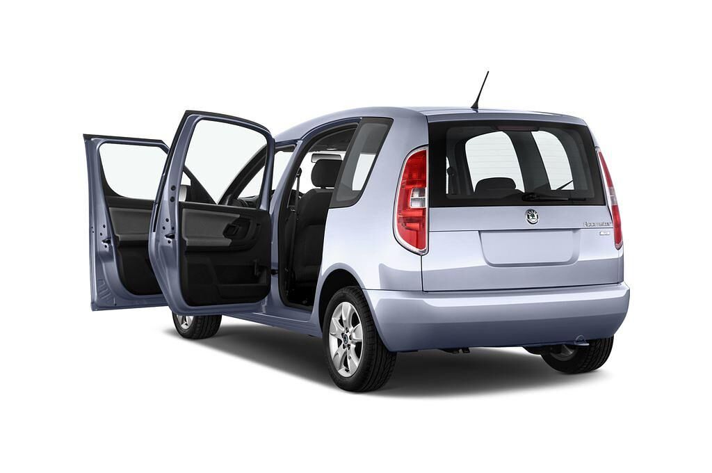 Skoda Roomster (Baujahr 2013) Active 5 Türen Tür geöffnet