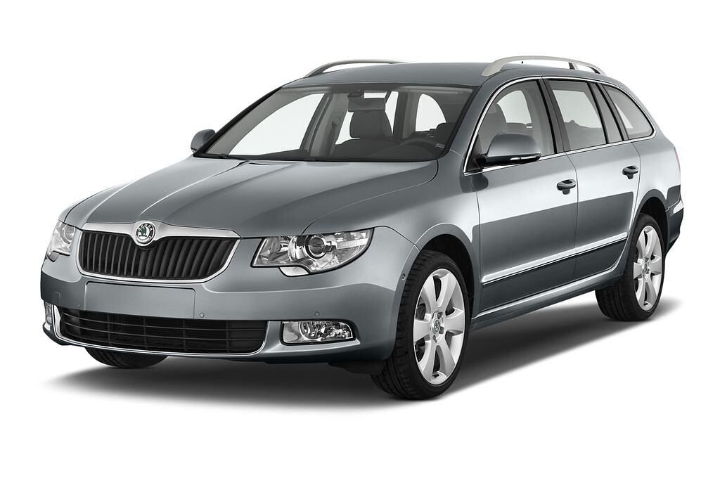 Skoda Superb (Baujahr 2010) Elegance 5 Türen seitlich vorne