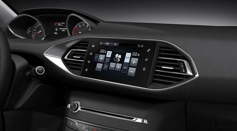 Der 9,7 Zoll große Touchscreen.