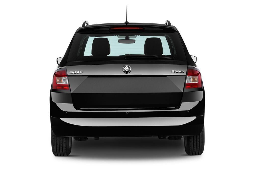 Skoda Fabia (Baujahr 2015) Ambition 5 Türen Heckansicht