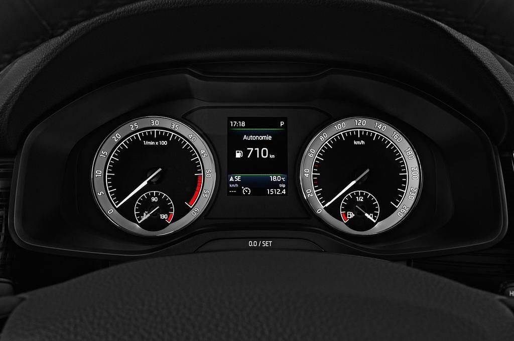 Skoda Kodiaq (Baujahr 2017) Style 5 Türen Tacho und Fahrerinstrumente