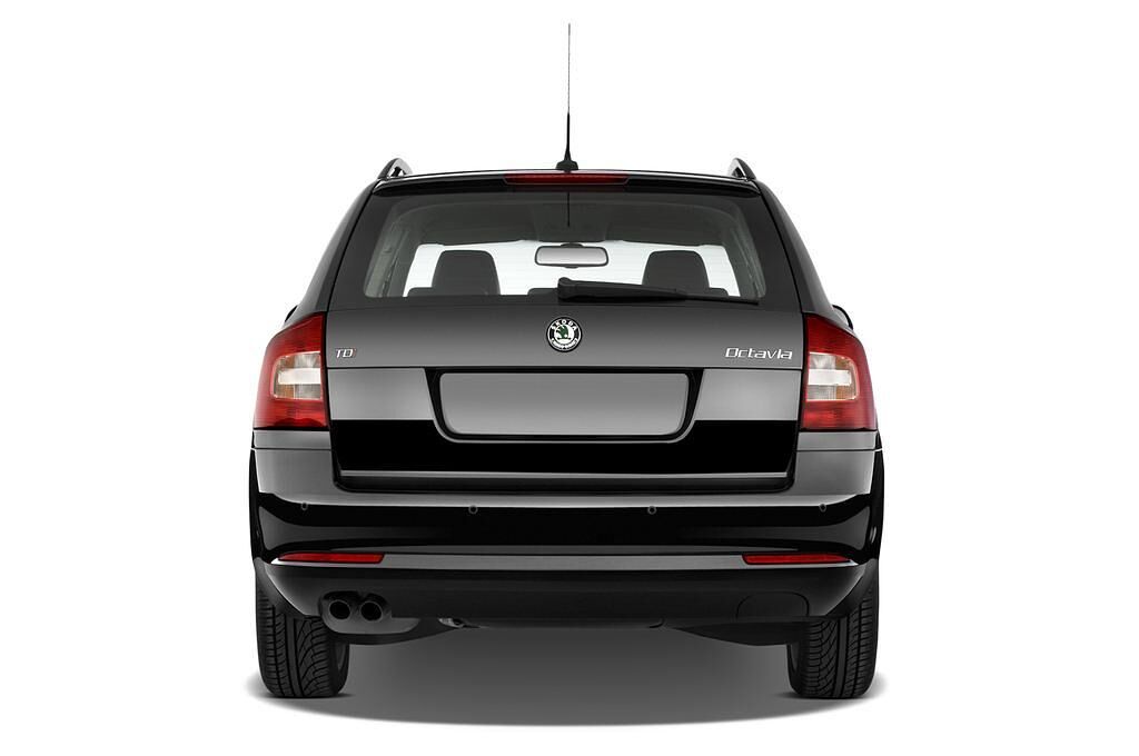 Skoda Octavia (Baujahr 2011) Elegance 5 Türen Heckansicht