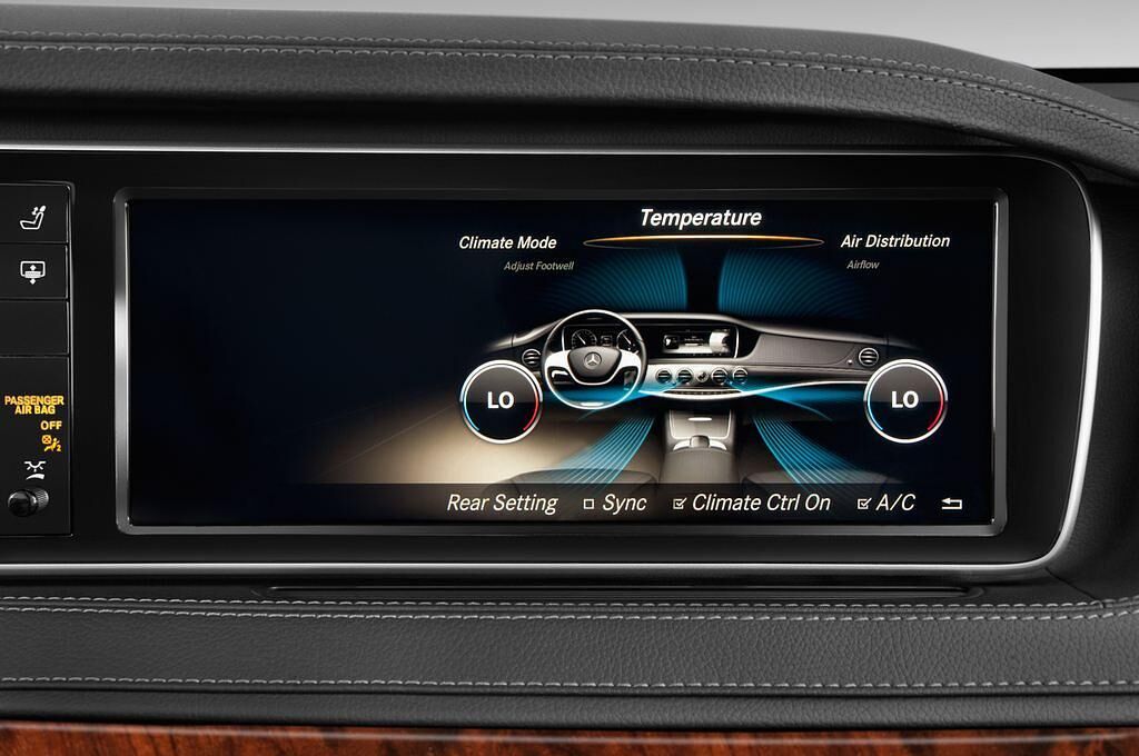 Mercedes S-Class (Baujahr 2014) Amg AT 4 Türen Temperatur und Klimaanlage