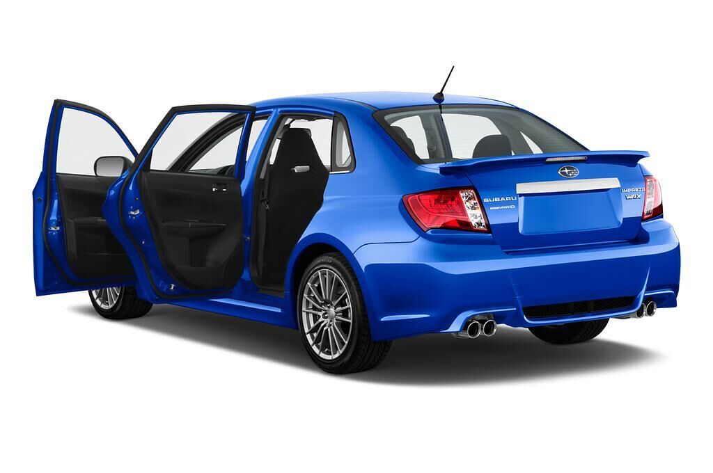 Subaru Impreza (Baujahr 2011) WRX STI 4 Türen Tür geöffnet