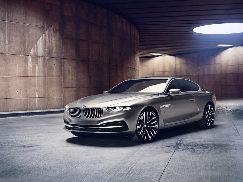 Die Studie BMW Gran Lusso Coupé wird beim Concorso d\\\'Eleganza am Comer See präsentiert