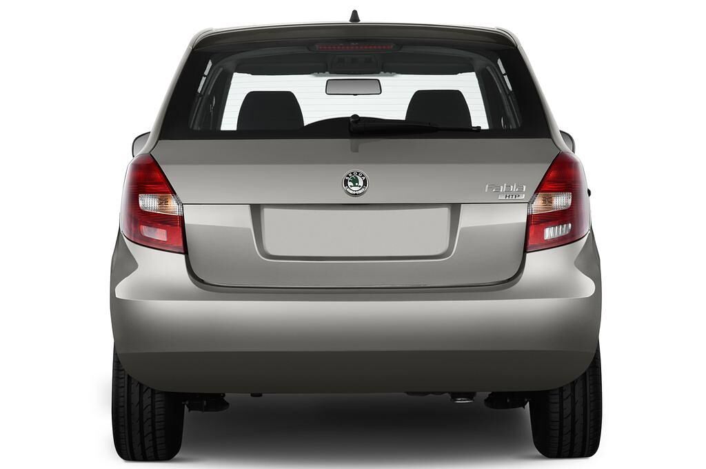 Skoda Fabia (Baujahr 2012) Classic 5 Türen Heckansicht