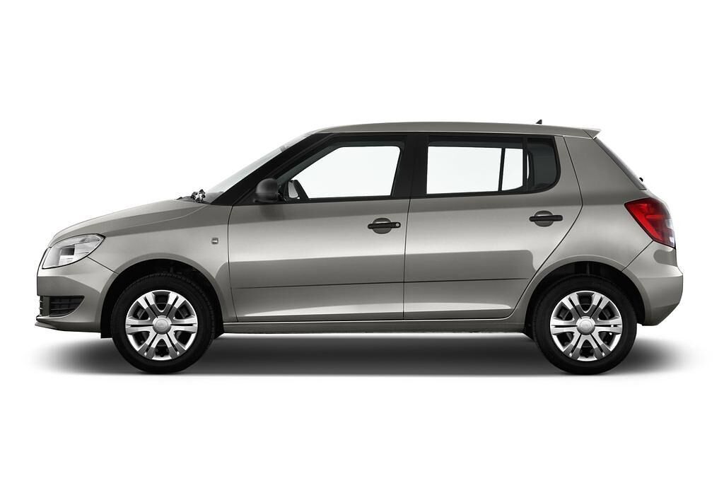 Skoda Fabia (Baujahr 2012) Classic 5 Türen Seitenansicht