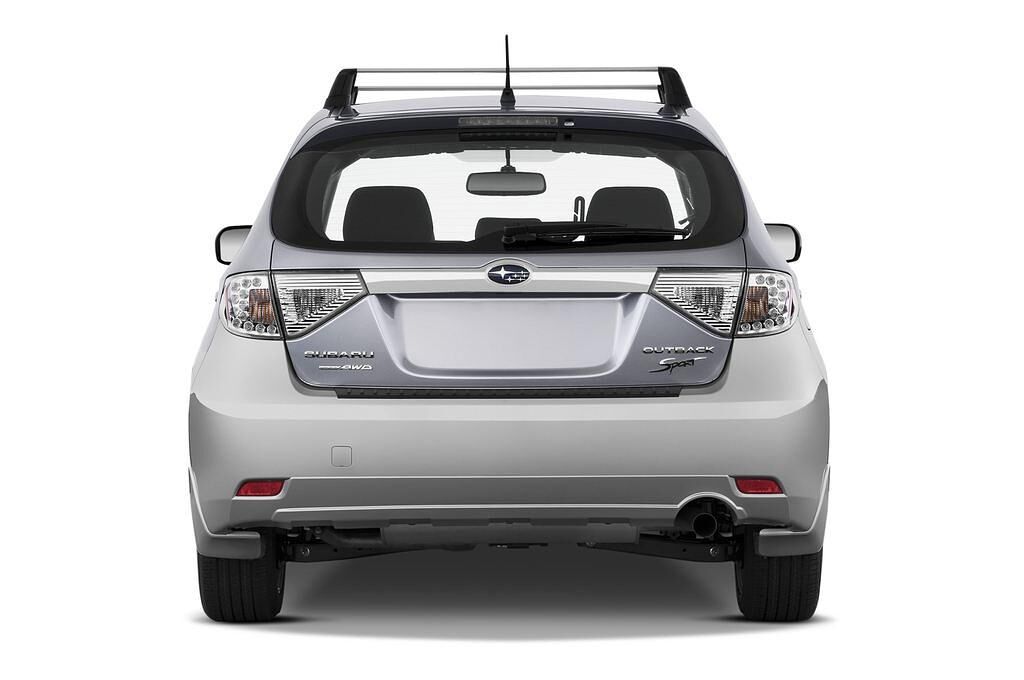 Subaru Impreza (Baujahr 2011) R 5 Türen Heckansicht