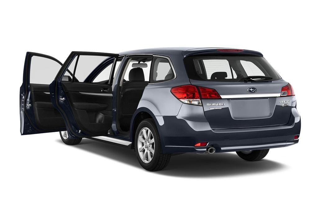 Subaru Legacy (Baujahr 2010) Sport 5 Türen Tür geöffnet