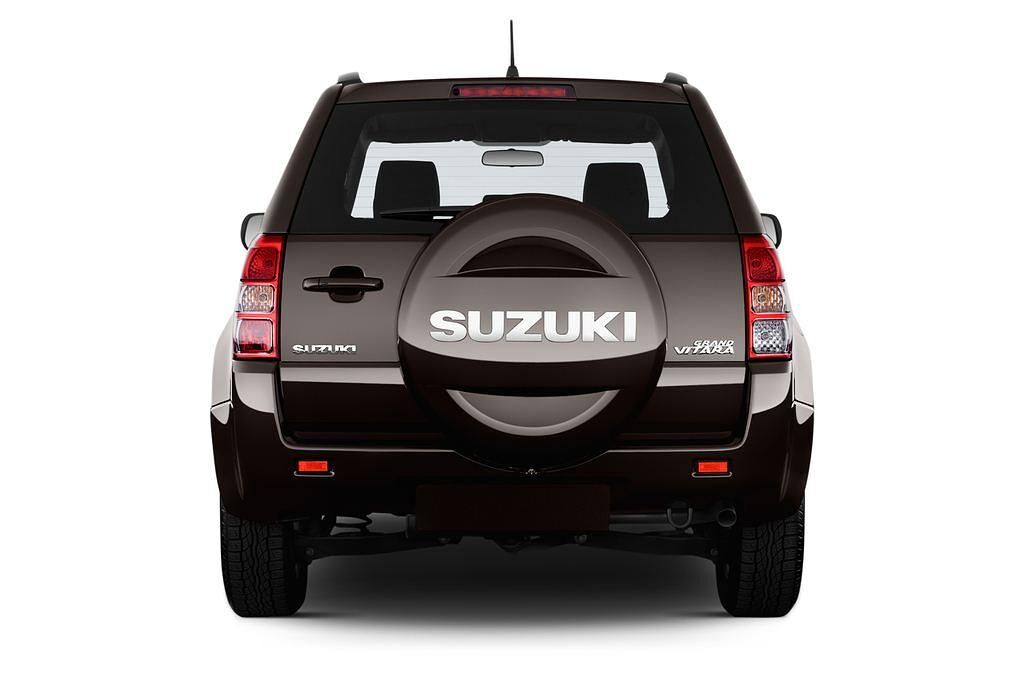 Suzuki Grand Vitara (Baujahr 2013) Comfort 5 Türen Heckansicht