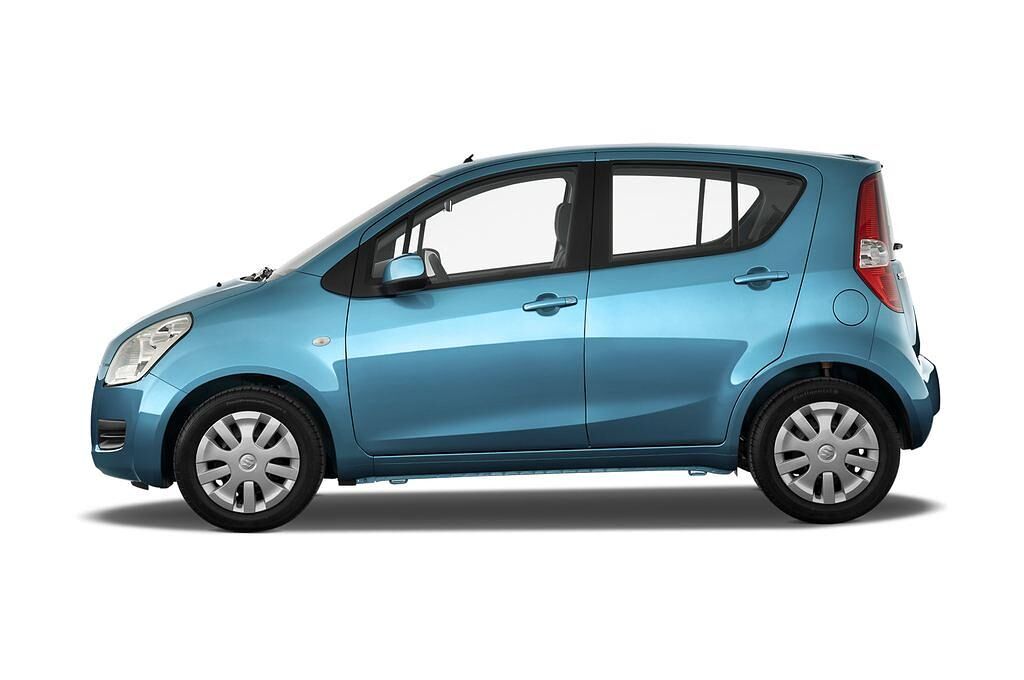 Suzuki Splash (Baujahr 2010) Club 5 Türen Seitenansicht