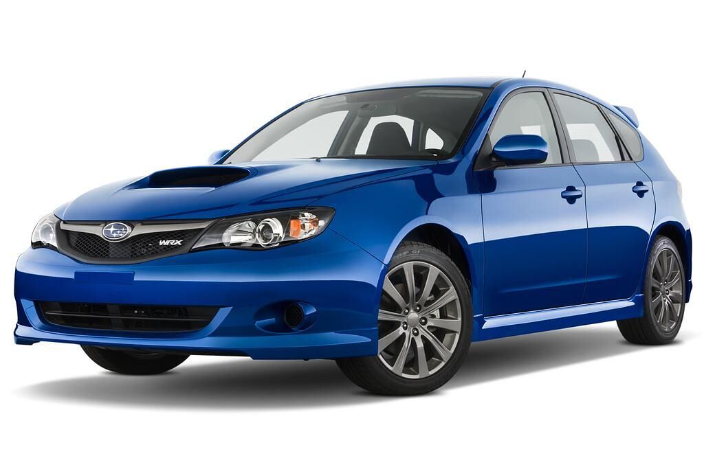 Subaru Impreza (Baujahr 2010) WRX STI 5 Türen seitlich vorne mit Felge