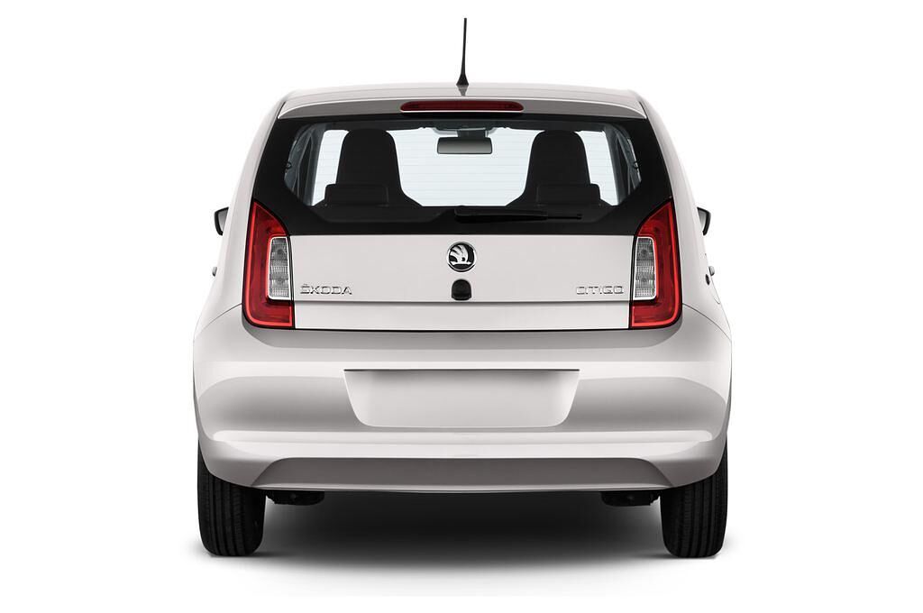 Skoda Citigo (Baujahr 2014) Active 5 Türen Heckansicht
