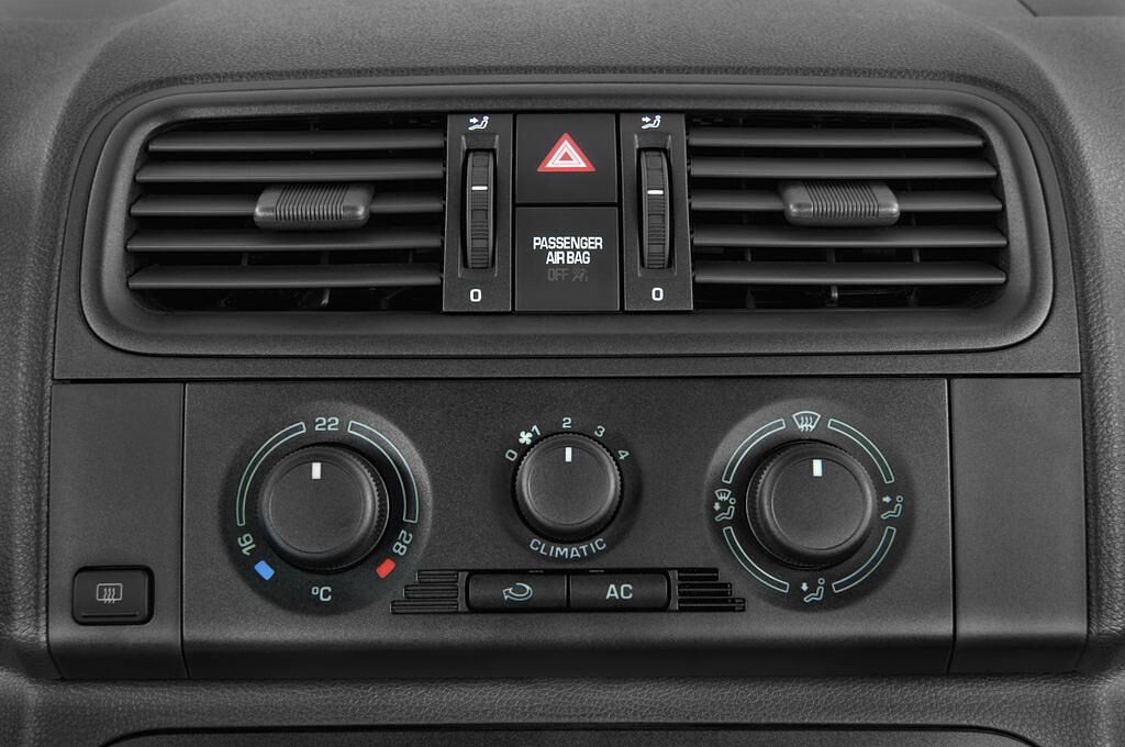 Skoda Fabia (Baujahr 2009) - 5 Türen Lüftung