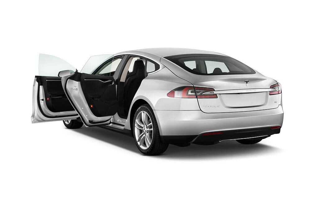 Tesla Model S (Baujahr 2014) S 5 Türen Tür geöffnet