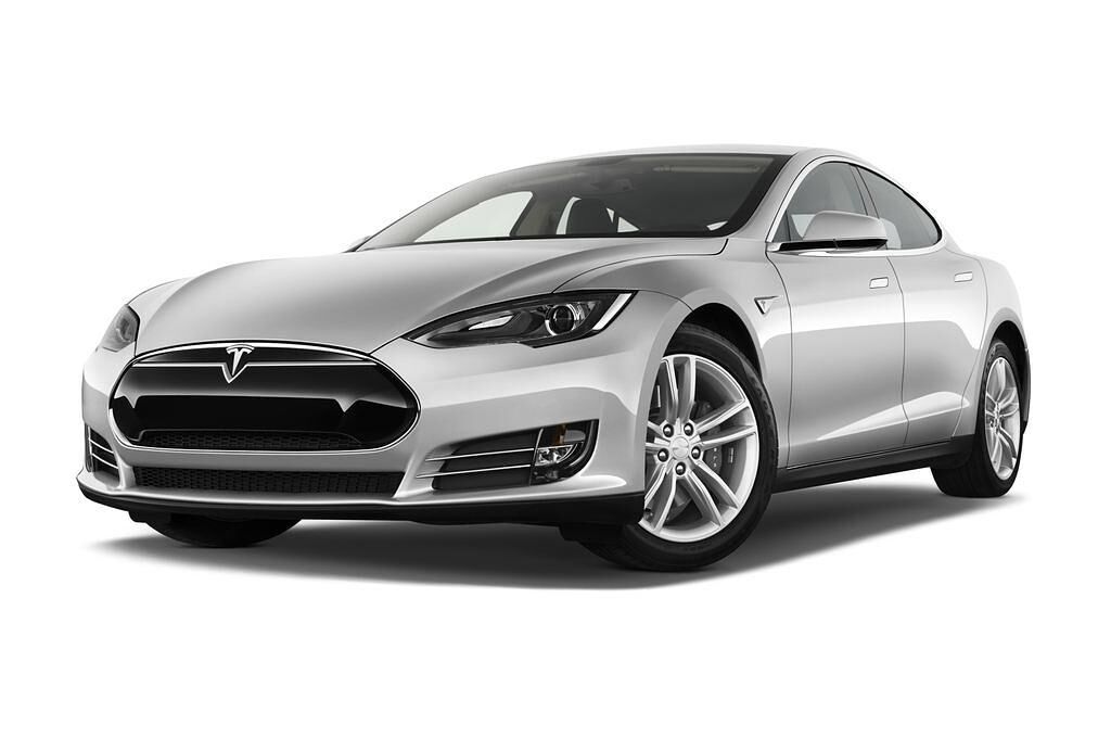 Tesla Model S (Baujahr 2014) S 5 Türen seitlich vorne mit Felge