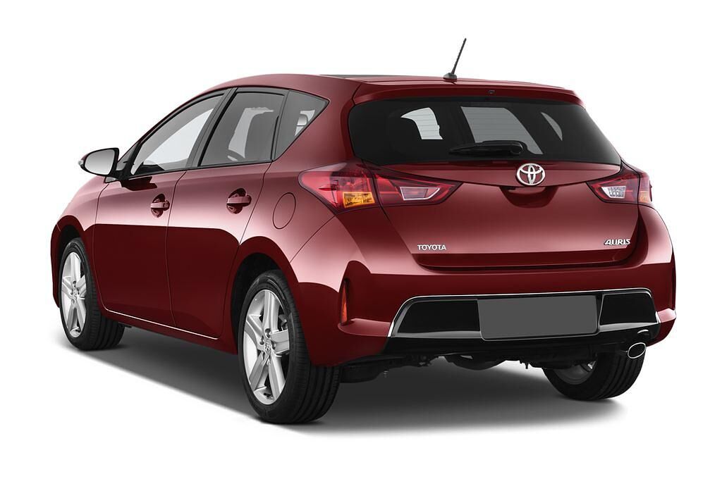 Toyota Auris (Baujahr 2013) Life 5 Türen seitlich hinten