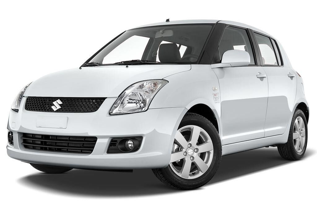 Suzuki Swift (Baujahr 2010) Comfort 5 Türen seitlich vorne mit Felge