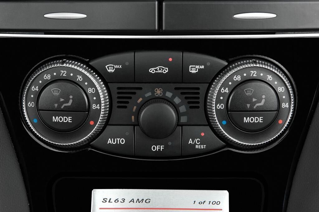 Mercedes SL-Class (Baujahr 2010) AMG 2 Türen Temperatur und Klimaanlage