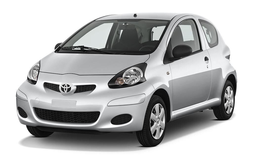 Toyota Aygo (Baujahr 2010) base 3 Türen seitlich vorne
