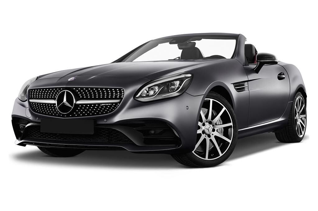 Mercedes SLC (Baujahr 2017) AMG 2 Türen seitlich vorne mit Felge