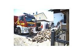 Hochwasser in Deutschland - MAN hilft Helfern
