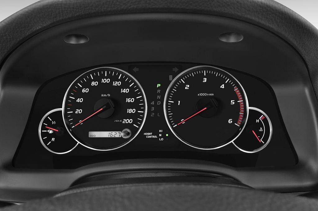 Toyota Landcruiser (Baujahr 2010) Life 5 Türen Tacho und Fahrerinstrumente