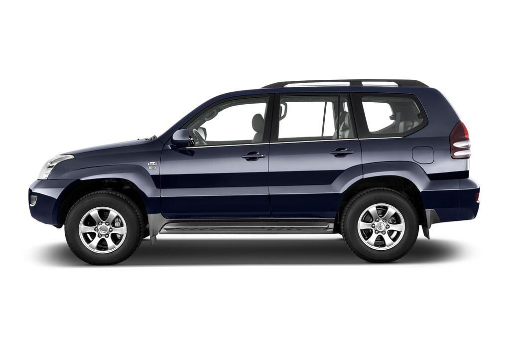 Toyota Landcruiser (Baujahr 2010) Life 5 Türen Seitenansicht