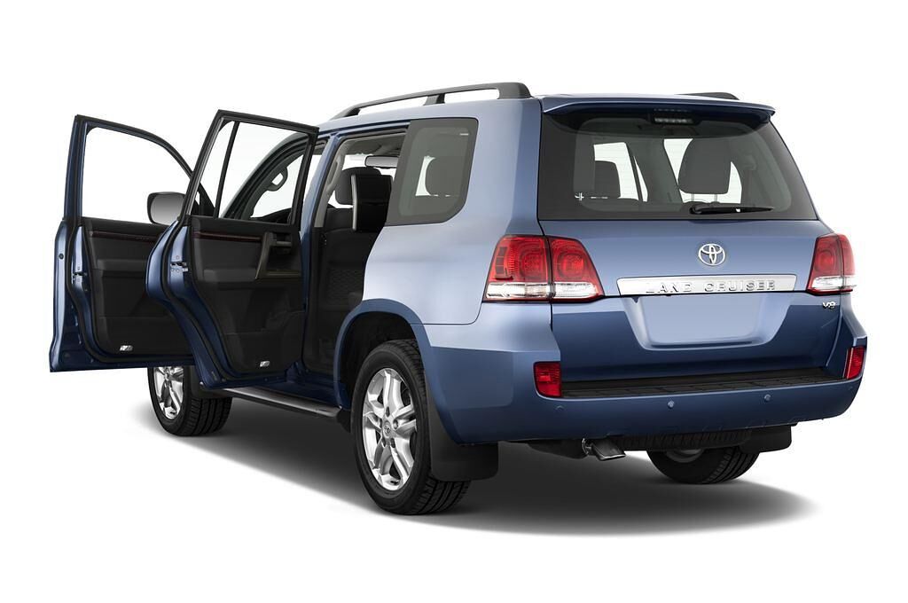 Toyota Landcruiser V8 (Baujahr 2009) Executive 5 Türen Tür geöffnet